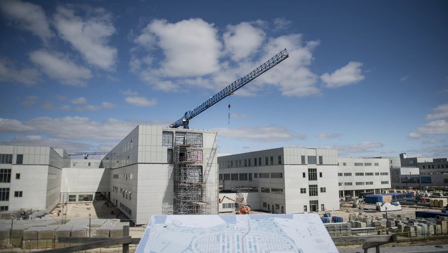 Supersygehuset i Odense skal erstatte det eksisterende Odense Universitetshospital. (Arkivfoto). Foto: Tim Kildeborg Jensen/Ritzau Scanpix