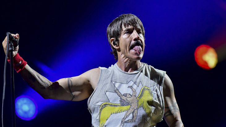 Anthony Kiedis og Red Hot Chili Peppers er sjældent stærke live. Foto: Thiago Ribeiro/AP/Ritzau Scanpix