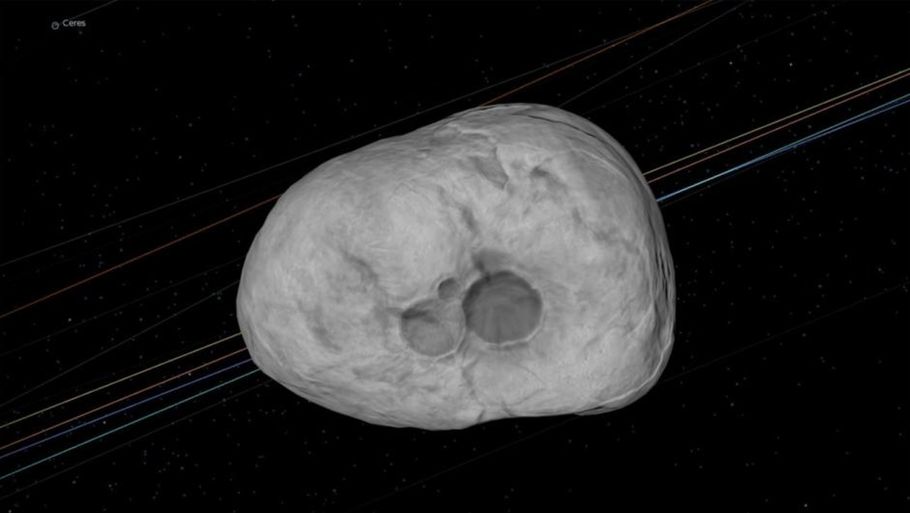 For nyligt opdagede NASA asteroiden 2023DW, som lige nu befinder sig 18 millioner km fra Jorden. (Foto: NASA)