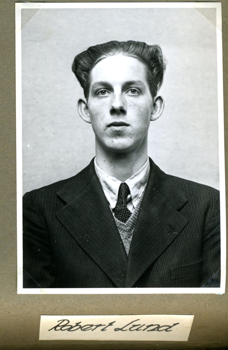 Robert Lund blev henrettet 24 år gammel, efter han under krigen var medlem af den ekstremt voldsparate Petergruppen. Han begik angiveligt mindst 13 drab. Foto: Besættelsesmuseet