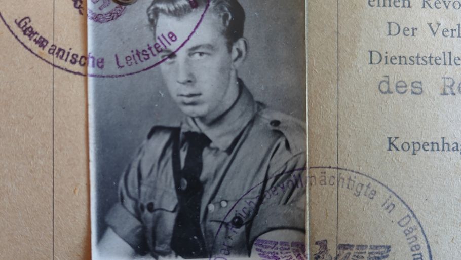 Et ekstraordinært fund af nazidokumenter kaster lys over en af danmarkshistoriens mest nazistiske familier: Lund-familien. Foto: Besættelsesmuseet