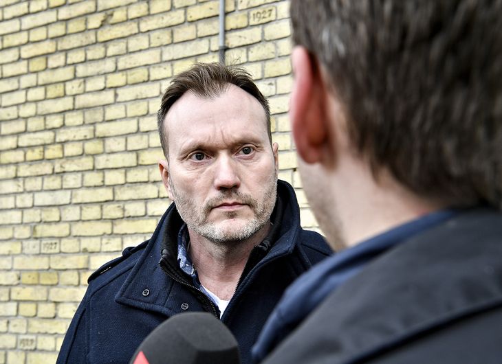 Lars Boje Mathiesen, da Ekstra Bladet mødte ham fredag i sidste uge. Foto: Ernst van Norde