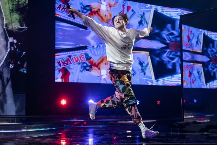 I fredagens 'X Factor' fik Theodor ros af Kidd, som mente, at den 17-årige deltager synger sangen 'Slikhår' bedre, end Kidd selv. Foto: Rasmus Flindt Pedersen
