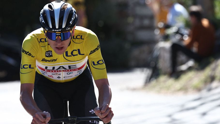 Tadej Pogacar var urørlig i dette års Paris-Nice, som han vandt samlet. Han endte med tre etapesejre i løbet. Foto: Anne-Christine Poujoulat/Ritzau Scanpix