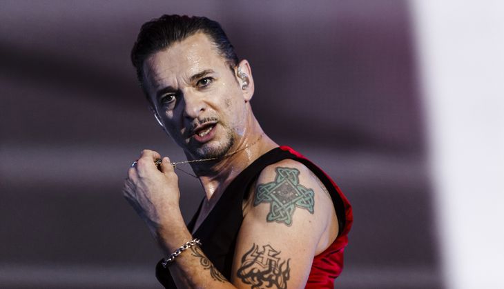 Dave Gahan i centrum for Depeche Mode, som 27. juni indtager Parken for sjette gang. Foto: Per Lange