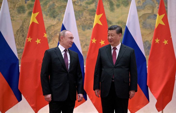 Xi Jinping håber, at han kan bidrage til et gennembrud i den blodige konflikt. Foto: Sputnik
