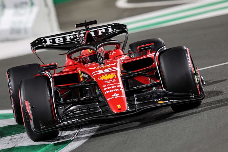 Ferrari er tættere på Mercedes og Aston Martin, end de er på Red Bull. Foto: Giuseppe Cacace/Ritzau Scanpix