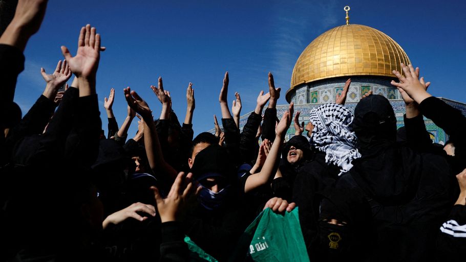 Israelske og palæstinensiske parter er blevet enige om at forsøge at dæmpe vold - herunder i forbindelse med ramadanen, der starter næste uge. Især på hellige steder skal parterne forhindre uro. Foto: Ammar Awad/Reuters