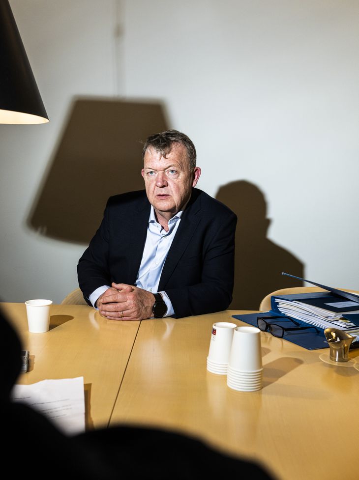 Lars Løkke nægter at lade sig kue i sagen om Jon Stephensen. Foto: Jonas Olufson