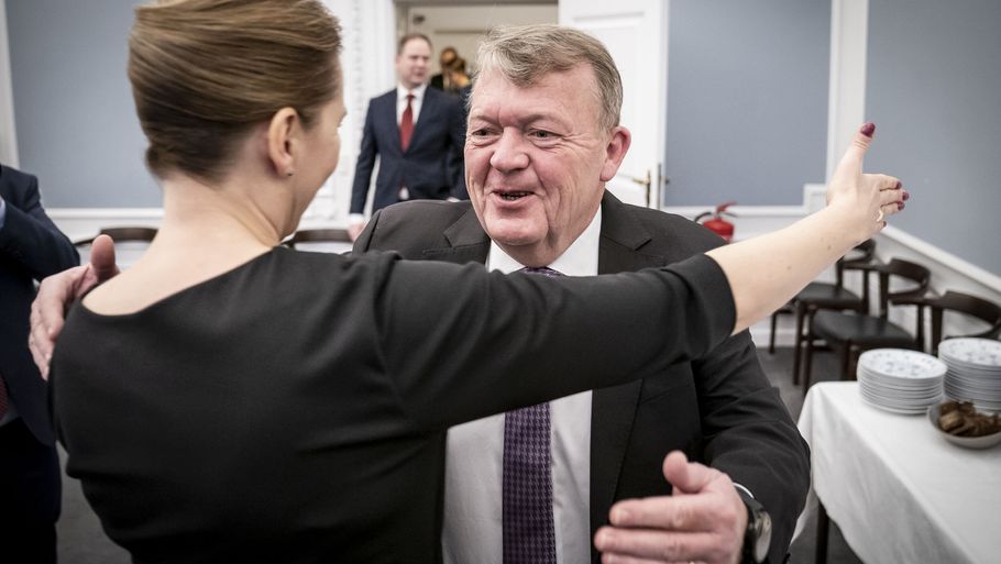 Statsminister Mette Frederiksen (S) spurgte Lars Løkke Rasmussen (M) om han ville være udenrigsminister. (Arkivfoto). Foto: Mads Claus Rasmussen/Ritzau Scanpix