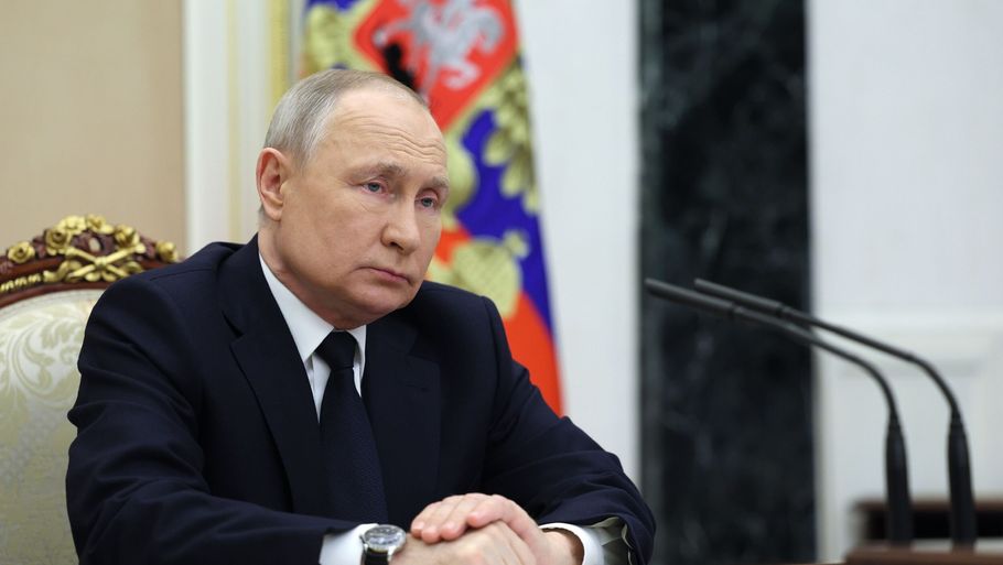 Ruslands præsident, Vladimir Putin, annoncerede lørdag, at landet vil placere taktiske atomvåben i Belarus. (Arkivfoto). Foto: Gavriil Grigorov/Ritzau Scanpix