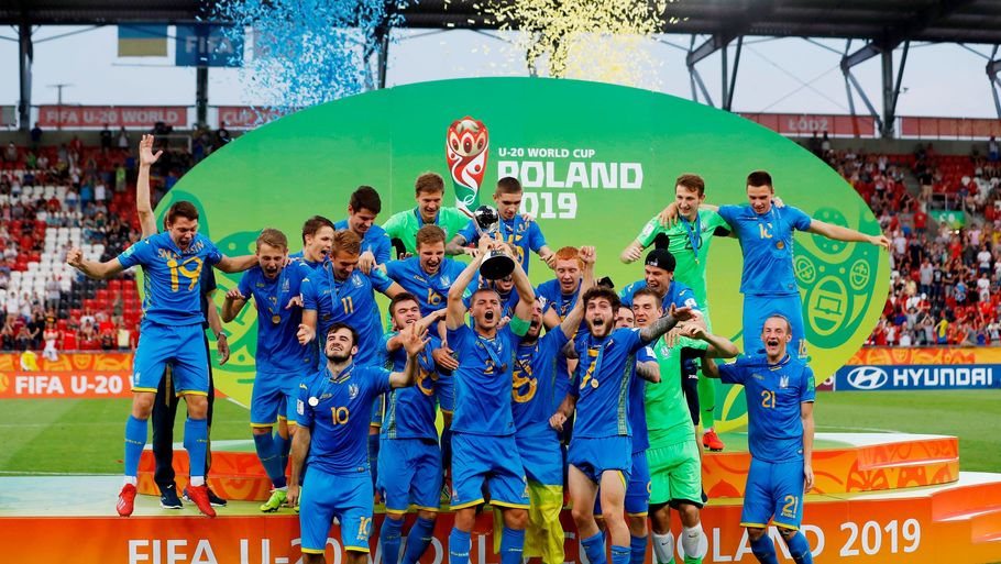 Ukraine vandt den seneste udgave af U20-VM, som blev spillet i Polen i 2019. (Arkivfoto). Foto: Kacper Pempel/Reuters