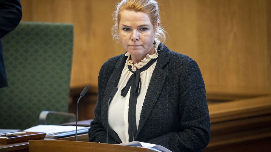 Formand for Danmarksdemokraterne Inger Støjberg vil have permanent grænsekontrol og er uforstående over for, at regeringen nu ophæver grænsekontrollen mod Sverige. Arkivfoto: Mads Claus Rasmussen/Ritzau Scanpix