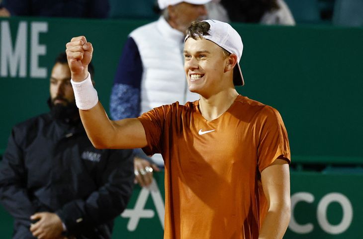 Holger Rune vandt sin første ATP 1000-finale i karrieren i november, da han besejrede Novak Djokovic. Nu venter en ny finale. Foto: Eric Gaillard/Ritzau Scanpix
