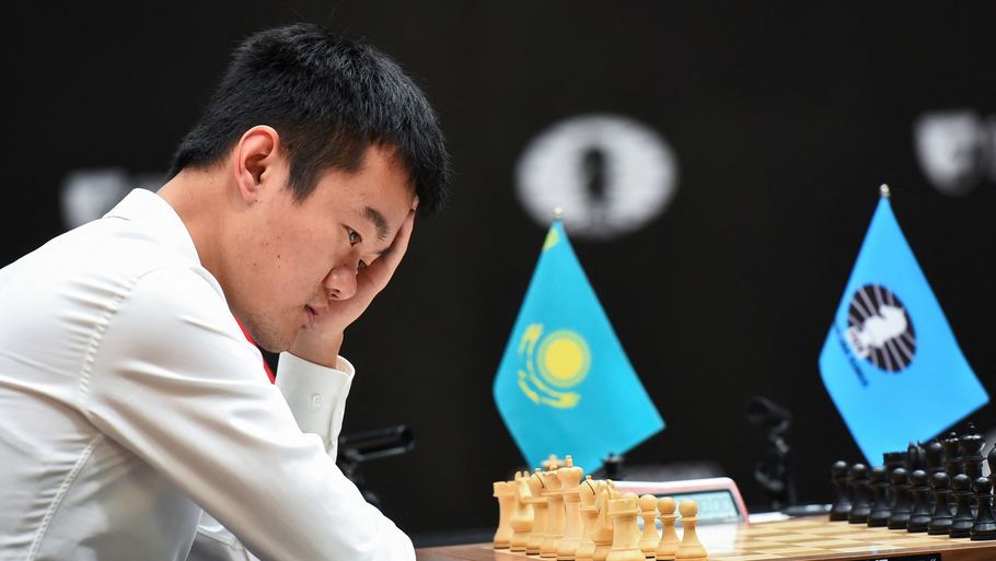 Ding Liren er den første kinesiske skakverdensmester i historien. Foto: Vladislav Vodnev/Ritzau Scanpix