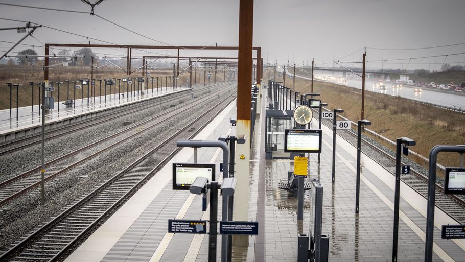 Det er ikke første gang, at to tog er blevet sendt mod hinanden ved en fejl, siden det nye signalsystem blev indviet i april. (Arkivfoto). Foto: Mads Claus Rasmussen/Ritzau Scanpix