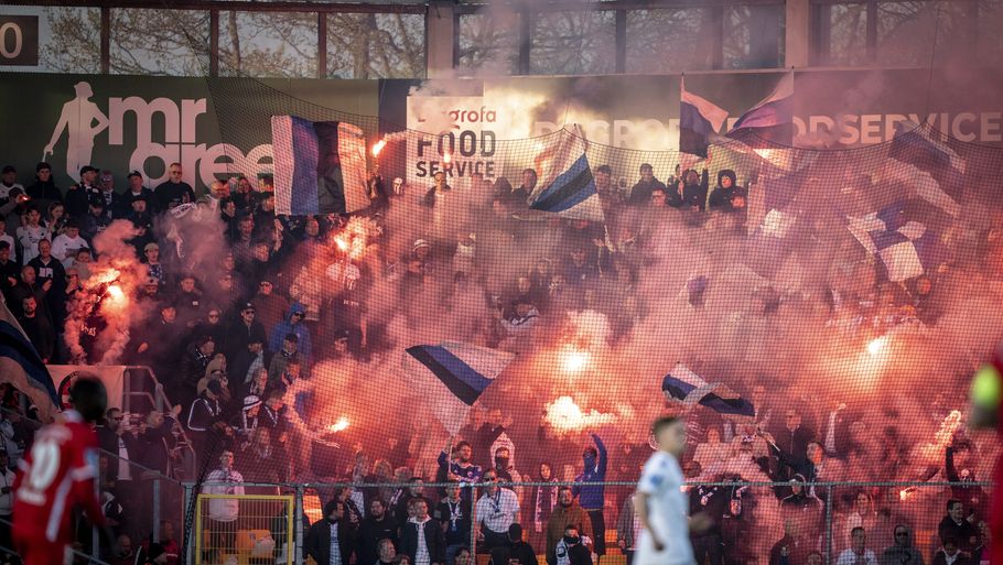 FC København kalder lørdagens episode på Glostrup Station for 'komplet idiotisk og utilstedelig'. (Arkivfoto). Foto: Mads Claus Rasmussen/Ritzau Scanpix