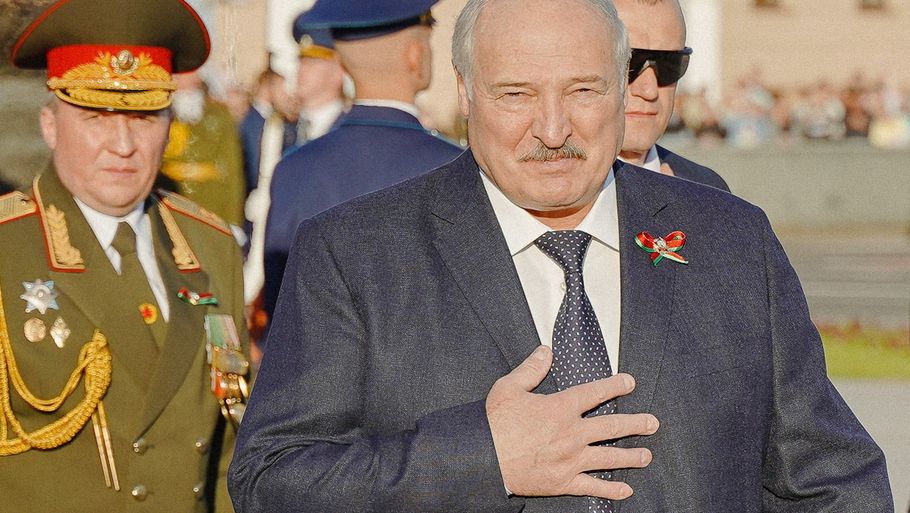 Normalt ville det ifølge ISW forventes, at Aleksandr Lukasjenko på Sejrsdagen tirsdag ville holde en offentlig tale i Minsk. Men det skete af ukendte grunde ikke. Foto: Denis Mosyukov/Ritzau Scanpix