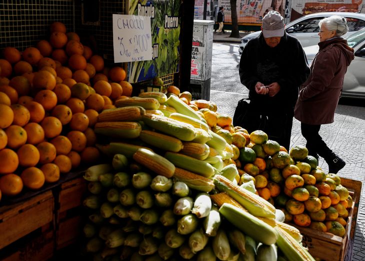 Fødevarepriserne er på himmelflugt i Argentina. Foto: Agustin Marcarian/Ritzau Scanpix