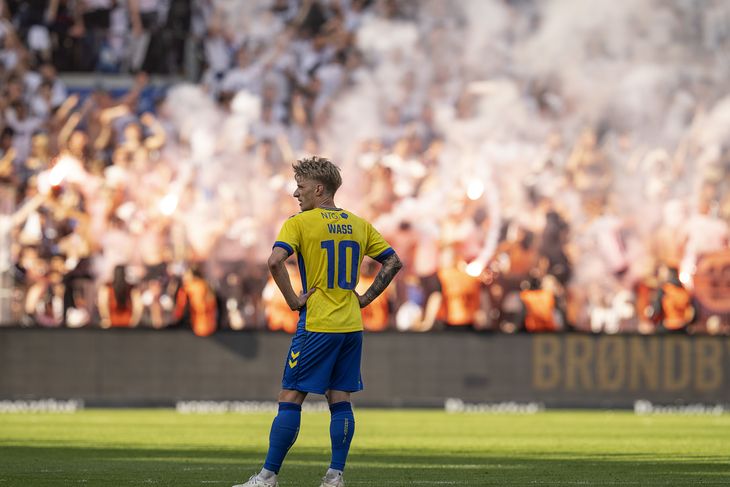 Brøndby har tabt tre gange ud af tre mulige til FC Nordsjælland i denne sæson. Taber de mandag, vil FCN være med i guldkampen til sidste spillerunde. Foto: Claus Birch/Ritzau Scanpix.