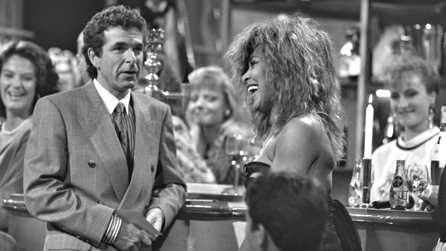 Michael Meyerheim og Tina Turner i 'Eleva2ren' i 1989. Foto: Lars Poulsen/Ritzau Scanpix