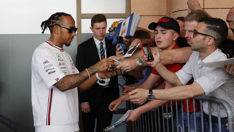 Lewis Hamilton sætter snart sit navn på en kontraktforlængelse med Mercedes. Foto: Piroschka Van De Wouw/Ritzau Scanpix