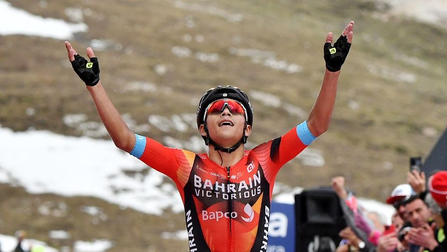 Santiago Buitrago vandt 19. etape. Foto: Jennifer Lorenzini/Reuters