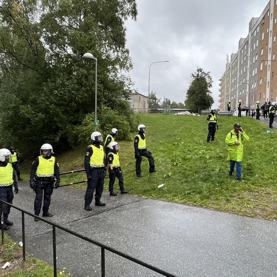 Otte alvorligt kvæstet i uro ved festival i Stockholm