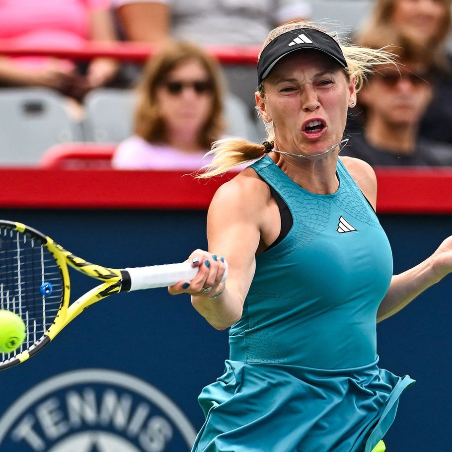 Drømmecomeback Caroline Wozniacki vinder i Montreal Foto