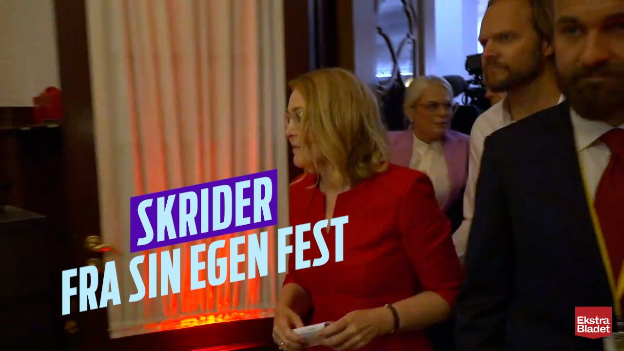 Skrider Fra Sin Egen Fest Ekstra Bladet 