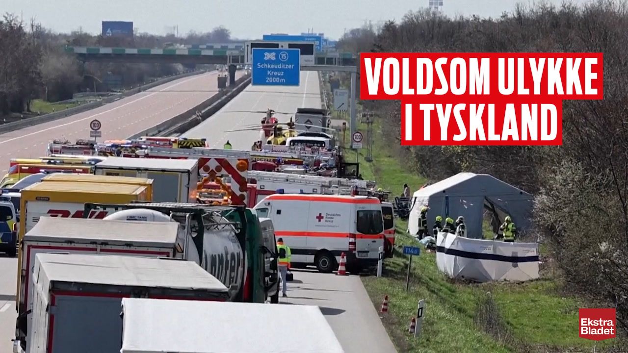 Voldsom Ulykke I Tyskland – Ekstra Bladet