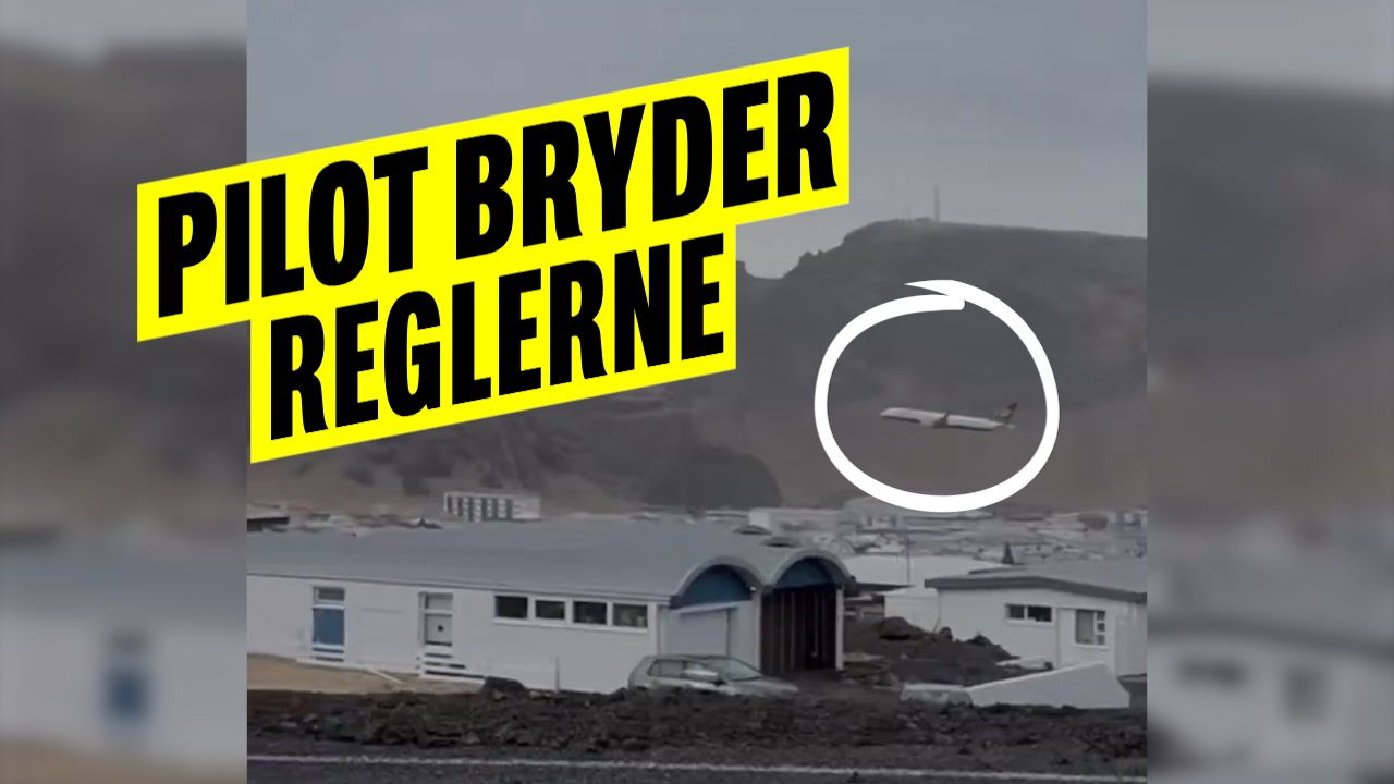 Pilot bryder reglerne: Fløj ALT for lavt – Ekstra Bladet
