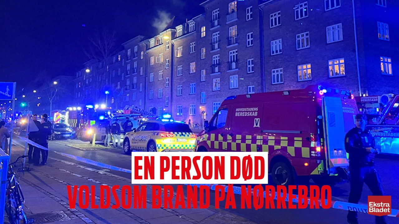 Voldsom Brand På Nørrebro – Ekstra Bladet