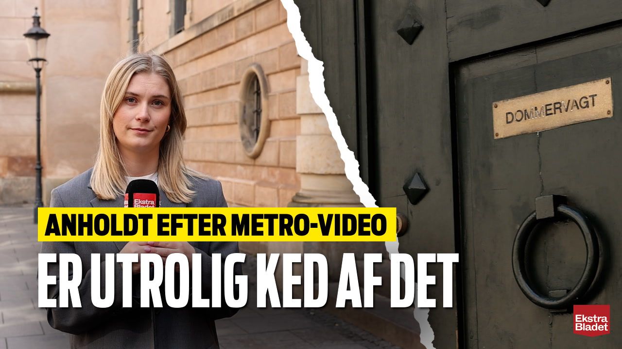 Anholdt Efter Metro-video: Er Utrolig Ked Af Det – Ekstra Bladet