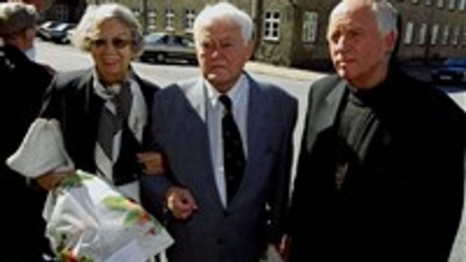 Ove Sprogøe holdt kun til tre uger uden sin kone, Eva. (Foto: Ole Steen)