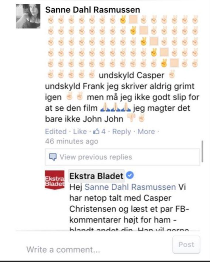 Casper Christensen svinet til på Facebook: Her er hans overraskende ...