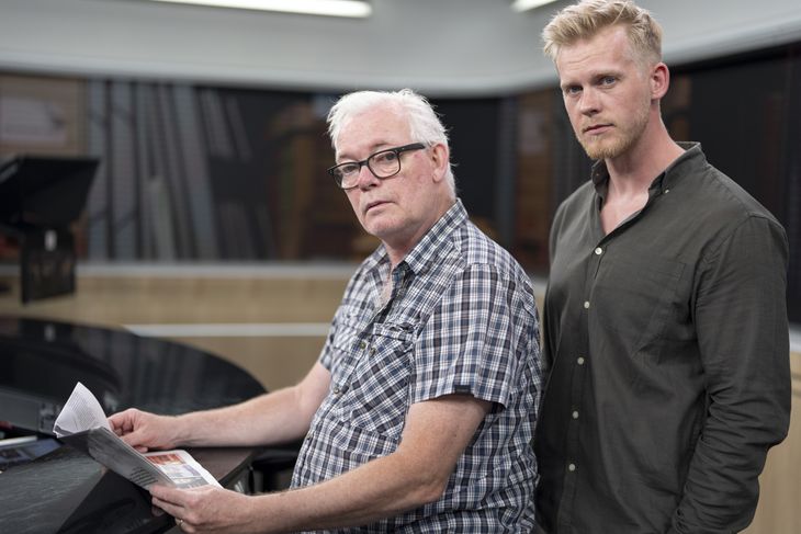 'Graverne'-stjerne sang foran tom sal: - Det tog os lidt på sengen ...