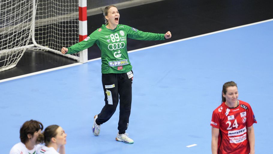 Györ med Sandra Toft og Helena Elver på holdet vinder 32-31 på udebane ...