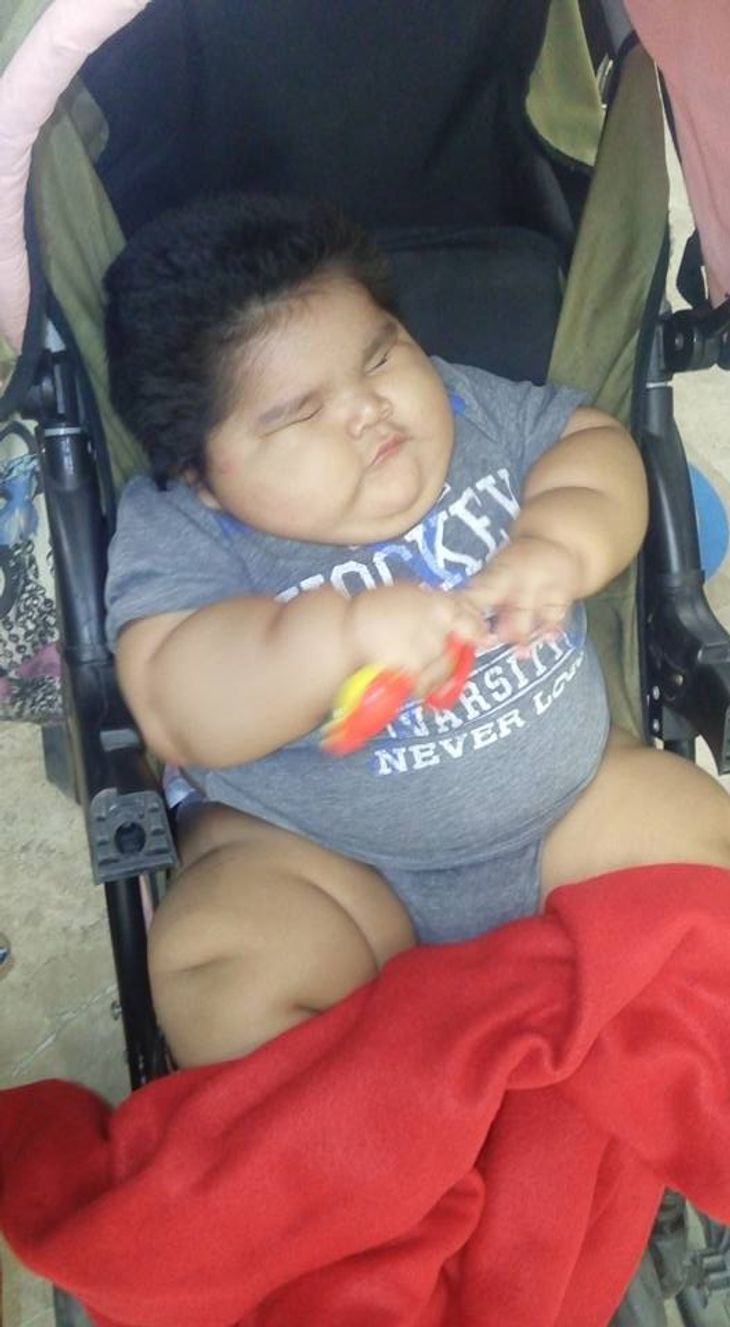 Verdens tungeste baby vejer lige så meget som en 9-årig – Ekstra Bladet
